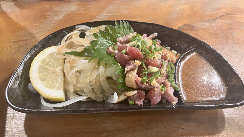 地鶏のたたき