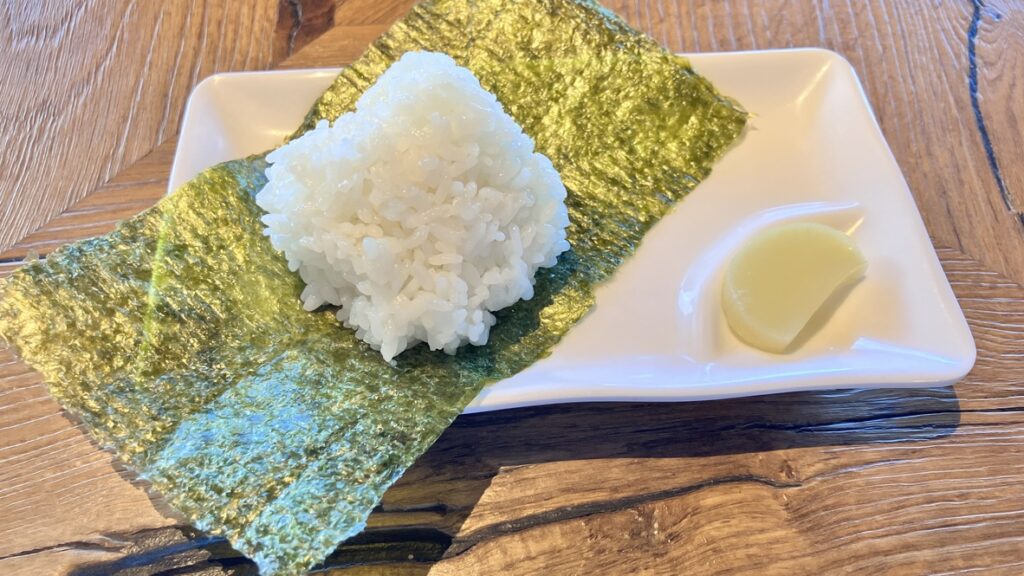 ゆず明太子のおにぎり
